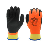 SHOWA 406 Full Double Coated Natural Rubber Latex Insulated General Purpose Winter Work Gloves with Nylon Blend Liner, XX-Large