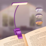 Gritin 19 LED Rechargeable Book Light for Reading in Bed with Memory Function- Eye Caring 3 Color Temperatures,Stepless Dimming