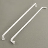 funifiti 5 Pack Extra Long Handles for Cabinets and Drawers Modern Closet Door Pulls White 16-3/8 Inch Hole Center to Center Sim