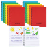 Henoyso 20 Pcs Primary Composition Notebook,Bright Color,50 Sheets