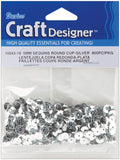 Cupped Sequins 5mm 800/PkgSilver