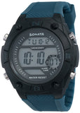 Sf Sporty Digital Grey Round Dial Men'S Sport Watch-Nn77033Pp03