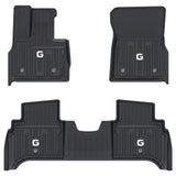 3W Floor Mats Fit for 2019-2024 2025 Mercedes-Benz G Class/G500/G550/AMG G63 SUV TPE All Weather Custom Fit Floor Liner for Benz