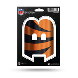 Rico Industries NFL Cincinnati Bengals Die Cut Metallic Sticker