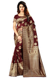 Sugathari Womens Banarasi Saree Pure Kanjivaram Silk Saree Soft new ladies 2023 Design Wear Pattu Sarees Latest Cotton Party Sar