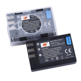 DSTE 2X EN-EL9 Rechargeable Li-ion Battery for Nikon D40 D40X D60 D3000 D5000 Digital Camera as ENEL9 EN-EL9A
