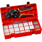 PEBA Crimping Tool Kit, 22 Types JST-SH 1.0mm/GH 1.25mm/ZH1.5mm Connector, Wire Cutting Crimp Pliers 32-22 AWG for 1.0 mm-2.0 mm