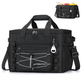 Maelstrom Soft Cooler Bag - 30 Can Collapsible, Insulated Ice Chest for Camping, Kayaking, Beach - Black