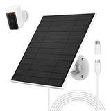EverExceed 5W Solar Panel Compatible with Wyze Battery Cam Pro, Cam Outdoor V1, Cam Outdoor V2, Solar Panel for Wyze Camera with