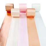 Rose Gold Satin Ribbon 65.7Yd 1.97 Wide Dusty Pink Ribbon for DIY Craft Gifts Wrapping Invitation Card Party Backdrop Wedding B