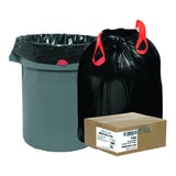 Draw n Tie 1DTL150 HeavyDuty Bags, 33gal, 1.2mil, 38 x 33 1/2, Black (Box of 150)