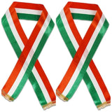 Partish Multicolour Traditional Stole For Kids Men & Women (Multi, Pack Of 2, Standard)