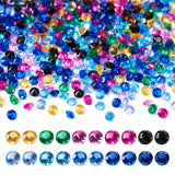 Fashewelry 1500pcs Tiny Cubic Zirconia Stones 1.5mm Pointed Back Faceted Rhinestones Mixed Color CZ Loose Stones for DIY Jewelry