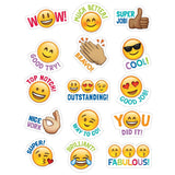 CTP Emoji Fun Rewards Stickers, Emoji Stickers for Students, Set of 75, 1 x 1 Each (Creative Teaching Press 4143)