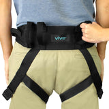 Vive Transfer Belt with Leg Loops Medical Nursing Safety Gait Assist Device Bariatrics, Pediatric, Elderly, Occupational and