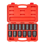 TEKTON 1/2 Inch Drive Deep 6Point Impact Socket Set, 14Piece (2538 mm) | SID92333