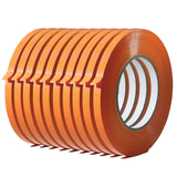GGR Supplies T.R.U. UPVC-24BS Orange Poly Bag Sealing Tape: 3/8 in. x 180 yds. (Pack of 10)