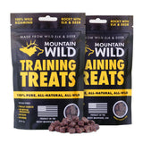 MOUNTAIN WILD Training Treat Nibs for Dogs, Elk & Deer Protein, Rewards for Effective Dog Training, All Natural, No Fillers, No