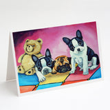 Multiple Breeds Greeting Cards And Envelopes Pack Of 8
