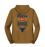 Coors Rodeo Hooded Sweatshirt - Brown