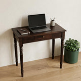 32 Walnut Solid Wood Writing Desk