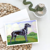 Great Dane Greeting Cards And Envelopes Pack Of 8