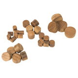 Whitecap 60151-500 Teak Plugs - 3/8, Pack of 500