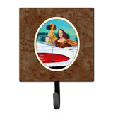 Caroline'S Treasures Dane With Mona Lisa Leash Or Key Holder 7282Sh4, Small, Multicolor