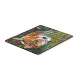 Caroline'S Treasures Corgi Pastel Hummingbird Mouse Pad/Hot Pad/Trivet (7326Mp)