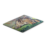 Caroline'S Treasures Wolf & Hummingbird Mouse Pad/Hot Pad/Trivet (7356Mp)