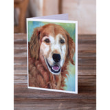 Golden Retriver Good Boy Greeting Cards And Envelopes Pack Of 8