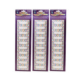 Magnetic Die-Cut Small Foam Nameplates & Labels, Confetti, 30 Per Pack, 3 Packs