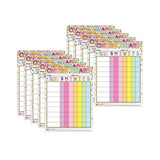 Smart Poly PosterMat Pals Space Savers, Chores Confetti Style, Pack of 10