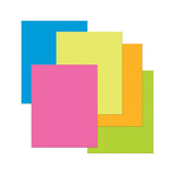 Heavy Poster Board Neon Assort 25Pk