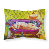 Caroline'S Treasures Corgi Home Alone Fabric Standard Pillowcase 7406Pillowcase, Multicolor