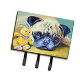 Caroline'S Treasures Pug Bunny Rabbit Leash Or Key Holder 7423Th68, Triple, Multicolor