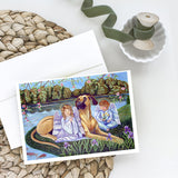 Angels With Great Dane Greeting Cards And Envelopes Pack Of 8