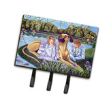 Caroline'S Treasures 7507Th68 Angels With Great Dane Leash Holder Or Key Hook, Large, Multicolor