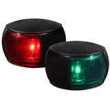 Hella Marine 980620801 2Nm Deck Mount Port & Starboard Colored Lens - Black Shroud