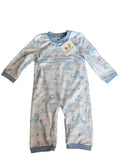 Carson and Friends Snips and Snails Long Sleeve Romper