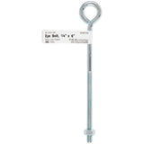 BOLT EYE W/NUT 1/4X6 (Pack of 10)