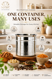 quality Stainless Steel Hammered Deep Water Gunj - 1.45 ltr