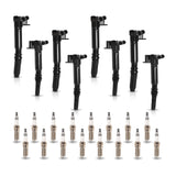 Set 8 of Ignition coil + Spark Plug for Ford 2008-2020 F-350 Super Duty F-250 Super Duty V8 2.6L