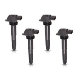 Set of 4 Ignition coil For Porsche 2003-2006 Cayenne Turbo 4.5L V8