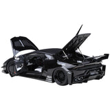 Lamborghini Huracan GT LBSilhouette Works Black 1/18 Model Car by Autoart