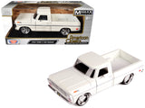 1969 Ford F100 Pickup Truck Cream Maxx Design Series 1/24 Diecast Model Car by Motormax