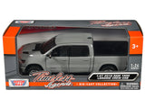 2019 RAM 1500 Laramie Crew Cab Pickup Truck Gray Timeless Legends Series 1/27 Diecast Model Car by Motormax