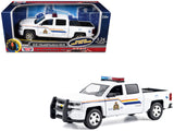 2017 Chevrolet Silverado 1500 LT Z71 Crew Cab Pickup Truck Royal Canadian Mounted Police White with Flashing Light Bar and Fro