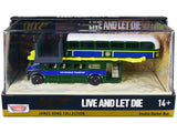 Double Decker Bus San Monique Transport Hitting Bridge Scene James Bond 007 Live and Let Die (1973) Movie with Display Ja