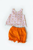 Carson and Friends Pumpkin Patch Bloomer Short Set